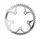 PLATEAU ROUTE 5BRA D.110 TA ZEPHYR 51DTS EXTERIEUR ARGENT ALU 7075 TYPE SHIMANO 9/10V.