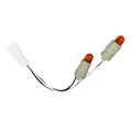 FAISCEAU CABLES DE CLIGNOTANT AVANT ORIGINE PAIGGIO 125-250-300 VESPA GTS 2016<  -583864-