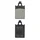 BRAKE PADS - POLINI  ATALA 50 CAROSELLO / GILERA 50 EAGLE / MALAGUTI 50 F15 / MBK 50 X-LIMIT / YAMAHA 50 DT R  (L 32mm - H 57mm - P 5.5mm)  (174.0012)  (ORIGINAL)