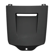 FRONT ENGINE COVER (TRAPDOOR) FOR SCOOT REPLAY DESIGN EDITION FOR MBK 50 BOOSTER 2004>/YAMAHA 50 BWS 2004> -BLACK- MAT