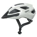 CASQUE VELO ADULTE ABUS ROUTE MACATOR PERLE WHITE TAILLE   S (51-55cm) REGLAGE MOLETTE