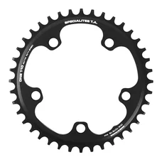 PLATEAU GRAVEL 5BRA D.110 POUR SHIMANO GRX MONO TA 110 ONE 40DTS COMPATIBLE SHIMANO/SRAM NOIR  10/11/(12V SRAM)