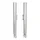FORK LEGS FOR MOPED PEUGEOT 103 SP GREY  (PAIR) -SELECTION P2R-
