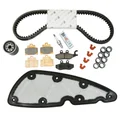 KIT ENTRETIEN MAXISCOOTER ORIGINE PIAGGIO 350 MP3 MAXI SPORT 2018> (AVEC PLAQUETTES DE FREIN)  -1R000371-