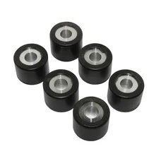 GALET/ROULEAU ORIGINE PIAGGIO 50 FLY 4T, LIBERTY, NRG, TYPHOON, ZIP 4T, VESPA LX 4T, PRIMAVERA, SPRINT/APRILIA 50 SPORT-CITY, SR/GILERA 50 DNA, RUNNER, STALKER  (JEU DE 6)  -CM1102025-