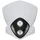 HEADLIGHT FAIRING FOR 50cc MOTORBIKE REPLAY DUKE -WHITE WITH CLEAR LEDS + HALOGEN BULBS 2x20W