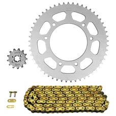 CHAIN AND SPROCKET KIT FOR DERBI 50 SENDA R DRD 2002>2005  420  13x53  (REAR SPROCKET Ø 102/125/8.5)  (OEM SPECIFICATIONS)  -AFAM-