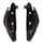 REAR SIDE COVER FOR SCOOT MBK 50 OVETTO 2008>/YAMAHA 50 NEOS 2008> -GLOSS BLACK- (PAIR)