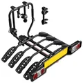 BICYCLE RACK- "ON DECK"- PERUZZO SIENA RECLINABLE FOR 4 BIKES (MAX LOAD 60Kgs) 13 PIN PLUG