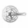 CHAINSET FOR ROAD BIKE- STRONGLIGHT  9/10 Speed IMPACT -SILVER- 172.5mm 52-42-30 (TAPERED SQUARE 107mm)