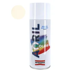 SPRAY PAINT CAN AREXONS ACRYLIC IVORY RAL 1015 (PEUGEOT 101, 103) (spray 400 ml) (3933)