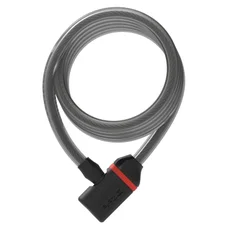 ANTITHEFT FOR BICYCLE - KEY COILED CABLE ZEFAL K-TRAZ C6 Ø  12mm L 1,80M (SUPPLIED WITH 3 KEYS)