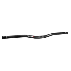 HANDLEBAR- FOR MTB- SEMI RISER- ERGOTEC LOW RISER ALU BLACK Ø 25,4mm Wd 640mm  Height 20mm (APPROVED LEVEL 6)