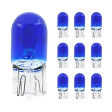 LIGHT BULB 12V  3W STANDART W3W FOOT W2,1x9,5D WEDGE BLUE (DASHBOARD LIGHT) (SOLD PER 10)  -SELECTION P2R