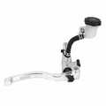 BRAKE MASTER CYLINDER - VOCA RACING RADIAL - Front/Right/Silver  (piston Ø 17,5mm)