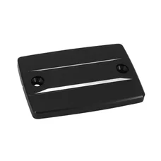 FRONT BRAKE FLUID RESERVOIR CAP - FOR YAMAHA 700 MT-07 ALU CNC ANODIZED BLACK -AVOC-