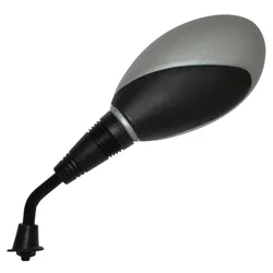 MIRROR FOR MAXISCOOTER YAMAHA 125 TEOS 2000>/MBK 125 DOODO 2000> LEFT BLACK (CEE APPROVED)  -SELECTION P2R -