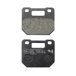 PLAQUETTE DE FREIN NEWFREN POUR SUZUKI 80 RG GAMMA 1988>1993, 125 RG GAMMA 1986>1990 AV (COMPATIBLE ETRIER RADIAL G-FORCE 4 PISTONS) (FD0100BT)
 (TOURING ORGANIQUE)
