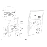 Lève-vitre avant et arrière 