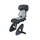 PORTE BEBE/SIEGE ENFANT ARRIERE POLISPORT A FIXER SUR PORTE BAGAGE FIXATION ETAU GUPPY JUNIOR GRIS FONCE COUSSIN GRIS CLAIR (6ANS - JUSQU'A 27 Kgs) HOMOLOGUE POUR PORTE BAGAGE MIK HD