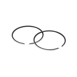 PISTON RING FOR SCOOT - AIRSAL for MBK 50 NITRO/YAMAHA 50 AEROX/APRILIA 50 SR/MALAGUTI 50 F15/RIEJU 50 FIRST/BETA 50 ARK/ITALJET 50 DRAGSTER (For cast iron cylinder) (PAIR)