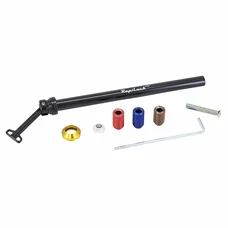 AXE TRAVERSANT / BLOCAGE RAPIDO ROUE VTT ARRIERE LG 164mm M12x157 SUPER BOOST COMPATIBLE TOUT FILETAGE