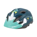 CHILD BIKE HELMET- POLISPORT SPACESHIP  MATT BLUE -EURO 48-52cm RATCHET SETTING (ON CARD)
