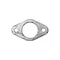 GASKET- FROM PIPE TO EXHAUST MAIN BODY "PIAGGIO GENUINE PART" COMMON TO THE RANGE SCOOTER 50 1995>1999  -259198-