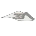 AUTOCOLLANT/STICKER/DECOR ARRIERE BAVETTE DROIT ORIGINE APRILIA 50-125 RS 2014>2016 -2H000544-