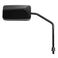 MIRROR FOR SCOOT REPLAY F1  Ø 8 REVERSIBLE BLACK (x1) -LONG ARM- BLACK- **