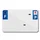PLAQUE IMMATRICULATION MOTO TIFLEX ALU PREPERCEE 210x130 DEP. 39 VIERGE (VENDU PAR 10)