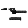 THROTTLE HANDLE FOR MOPED -  SHORT STROKE M81 - BLACK  -SELECTION P2R-