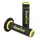 REVETEMENT POIGNEE DOMINO MOTO OFF ROAD A190 NOIR/JAUNE CLOSED END 120-123mm (PAIRE)