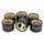 GALET/ROULEAU MAXISCOOTER MAGNETI MARELLI 20x15 14,0g (x6)  POUR HONDA 125 FORZA, PCX, SH, PANTHEON, S-WING/KYMCO 125 DINK, GRAND-DINK (OEM: CM169101 / CM169102 / CM169105 / 21650-21F10-000)