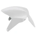 FRONT MUDGUARD FOR SCOOT MBK 50 NITRO 1997>2012/YAMAHA 50 AEROX 1997>2012 -GLOSS WHITE-- SELECTION P2R