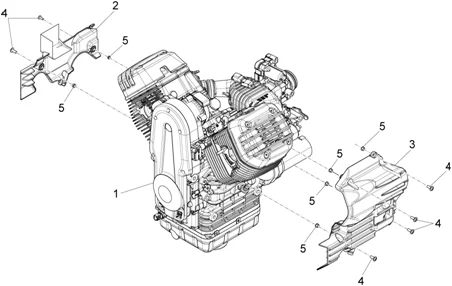 Moteur-groupe complementaire