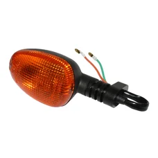 CLIGNOTANT 50 A BOITE ADAPTABLE APRILIA 50 RS 1999>2005 ORANGE/NOIR AV DROIT OU AR GAUCHE VERSION 1 (HOMOLOGUE CE)  -SELECTION P2R-