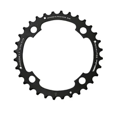 PLATEAU VTT 4BRA D.104 TA CHINOOK TRIPLE 42DTS EXTERIEUR NOIR ALU POUR SHIMANO / SRAM / RACE FACE / FSA 10/11V.