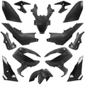 CARROSSERIE/CARENAGE MAXISCOOTER ADAPTABLE HONDA 350 ADV 2022>2024 NOIR MAT (KIT 14 PIECES) -P2R