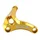 BUTEE BIELLETTE EMBRAYAGE 50 A BOITE VOCA RACING POUR MINARELLI 50 AM6/BETA 50 RR/RIEJU 50 MRT/SHERCO 50 SM-R, SE-R ALU CNC OR