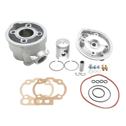 COMPLETE CYLINDER KIT FOR 50cc MOTORBIKE MINARELLI 50 AM6/MBK 50 X-POWER, X-LIMIT/YAMAHA 50 TZR, DTR/PEUGEOT 50 XPS/RIEJU 50 RS1/BETA 50 RR/APRILIA 50 RS 1995>2005  -ALUMINIUM NIKASIL AIRSAL-