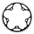 PLATEAU ROUTE 5BRA D.130 STRONGLIGHT 50DTS EXTERIEUR NOIR ALU 7075 TYPE SHIMANO  9/10V.