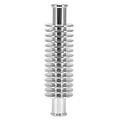 RADIATEUR/REFROIDISSEUR DE DURITE D'EAU ALU CNC ALU FORME ROND (133 x 35 mm, FIXATION DURITE 17 mm)  -REPLAY-