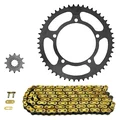 CHAIN AND SPROCKET KIT FOR YAMAHA DT 50 R 2002  420  11x60 (BORE Ø 105mm) (OEM SPECIFICATIONS)  -AFAM-