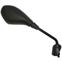 MIRROR FOR MAXISCOOTER PIAGGIO 125-250-300 X7 2008>/GILERA 125-300-500 NEXUS 2008>/APRILIA 125-300 SR-MAX 2011> RIGHT BLACK (CEE APPROVED)  -SELECTION P2R-