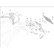 Couvercle arrière - Pare-boue