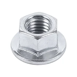 ECROU DE CULASSE AVEC EMBASE M7 HAUTEUR 7 mm POUR MINARELLI 50 AM6 / DERBI / PEUGEOT 103 / MBK 51 / MOTOBECANE  (VENDU A L'UNITE)
