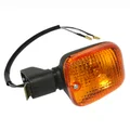 CLIGNOTANT 50 A BOITE ADAPTABLE APRILIA 50 RS 1993>1998-125 LEONARDO 1996>2004 ORANGE/NOIR AR DROIT OU AR GAUCHE (HOMOLOGUE CE)  -SELECTION P2R-