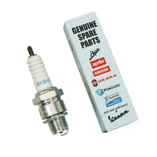 SPARK PLUG NGK BR8HS "PIAGGIO GENUINE PART" APRILIA 50 SR, RALLY, SONIC, SCARABEO  -AP8206871-