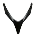 FRONT OPEN PANEL CLOSURE "PIAGGIO GENUINE PART" 300-500 MP3 BUSINESS 2014> BLACK 91/B  -2B000690000NN-